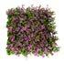 GloboStar® Artificial Garden CYPHEA HYSSOPIFOLIA 20350 Τεχνητό Διακοσμητικό Πάνελ Λουλουδιών - Κάθετος Κήπος σύνθεση Άνθος Κουφέας Μ50 x Π50 x Υ11cm - ledmania.gr