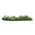 GloboStar® Artificial Garden JUNGLE FERN 20351 Τεχνητό Διακοσμητικό Πάνελ Φυλλωσιάς - Κάθετος Κήπος σύνθεση Ζούγκλα Φτέρης Μ100 x Π100 x Υ20cm - ledmania.gr