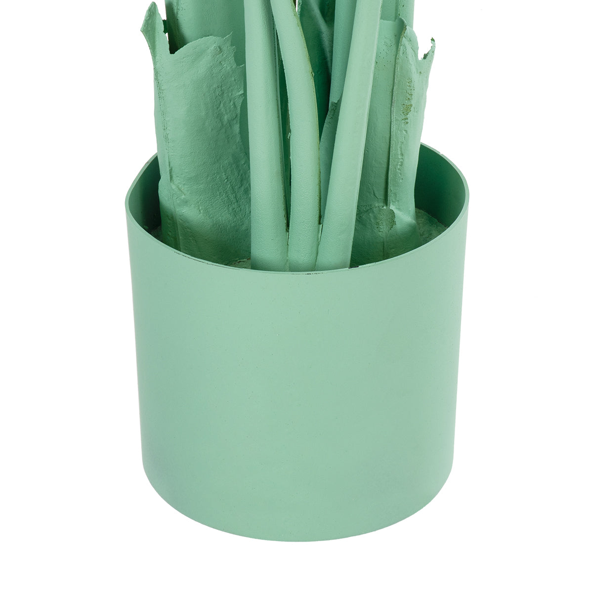 GloboStar® Artificial Garden TURQUOISE STRELITZIA 20368 Τεχνητό Διακοσμητικό Φυτό Τιρκουάζ Στερλίτσια Υ120cm - ledmania.gr