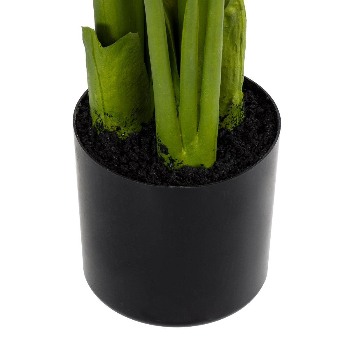 GloboStar® Artificial Garden GREEN STRELITZIA 20369 Τεχνητό Διακοσμητικό Φυτό Πράσινη Στερλίτσια Υ120cm - ledmania.gr