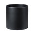 GloboStar® Artificial Garden ELAFONISOS 20446 Πήλινο Κεραμικό Κασπώ Γλάστρα - Flower Pot Μαύρο με Χρυσό Φ15cm x Υ15cm - ledmania.gr