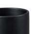 GloboStar® Artificial Garden ELAFONISOS 20446 Πήλινο Κεραμικό Κασπώ Γλάστρα - Flower Pot Μαύρο με Χρυσό Φ15cm x Υ15cm - ledmania.gr