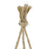 GloboStar® Artificial Garden CHIOS 20462 Κρεμαστό Πήλινο Κεραμικό Κασπώ Γλάστρα - Flower Pot Κεραμιδί με Λευκό Φ19.5cm x Υ11.5cm - ledmania.gr