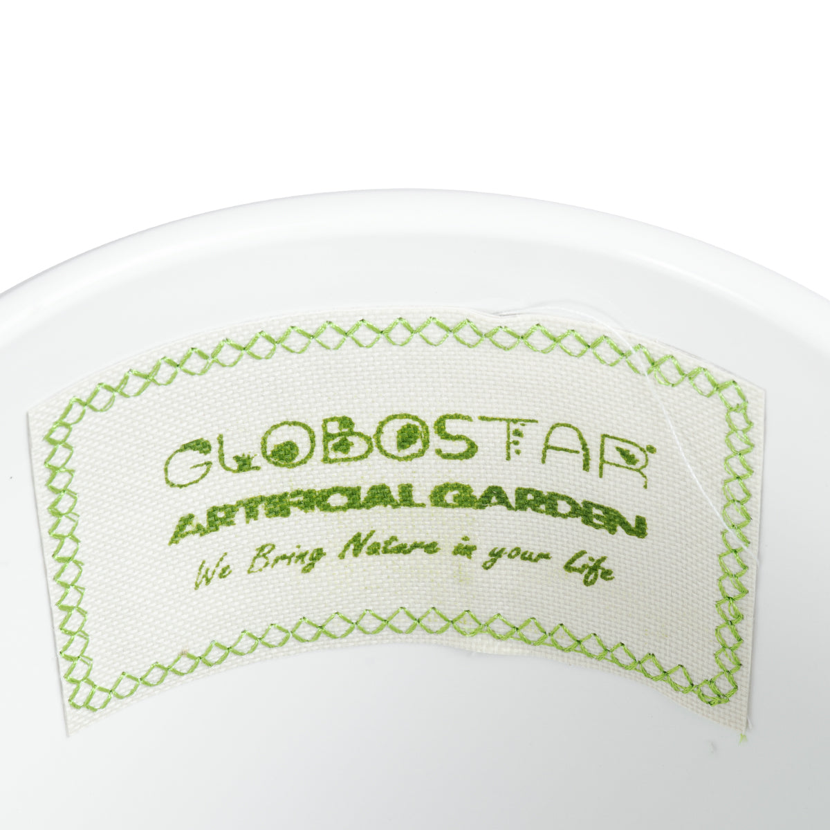 GloboStar® Artificial Garden KARPATHOS 20463 ΣΕΤ 3 Πήλινα Κεραμικά Κασπώ Γλάστρες - Flower Pots Λευκό A:Φ10cm x Υ10cm B:Φ13cm x Υ13.5cm C:Φ16cm x Υ16.5cm - ledmania.gr