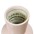 GloboStar® Artificial Garden CAPRI 20468 Πήλινο Κεραμικό Κασπώ Γλάστρα - Flower Pot Απαλό Μπεζ Φ7.5cm x Υ20cm - ledmania.gr