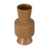 GloboStar® Artificial Garden AMALFI 20469 Πήλινο Κεραμικό Κασπώ Γλάστρα - Flower Pot Κεραμιδί Φ7.5cm x Υ20cm - ledmania.gr