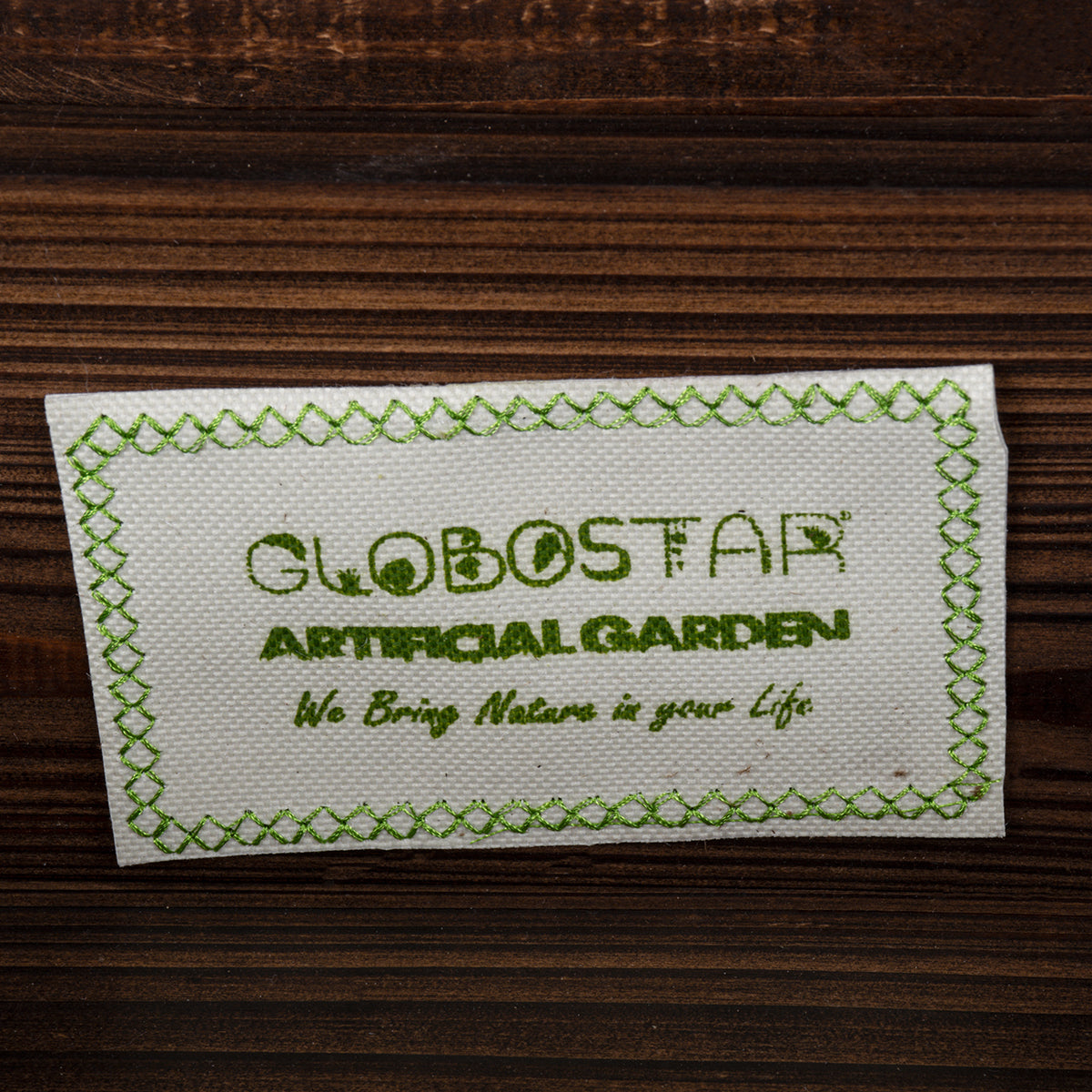 GloboStar® Artificial Garden ANTIPAXOS 20476 Επιτοίχιο Ξύλινο Κασπώ Γλάστρα - Flower Pot Καφέ Φ38cm x Υ45cm - ledmania.gr