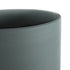GloboStar® Artificial Garden NAPOLI 20495 Διακοσμητικό Κεραμικό Κασπώ Γλάστρα - Flower Pot Γκρι Μπλε με Χρυσό Φ20 x Υ20cm - ledmania.gr