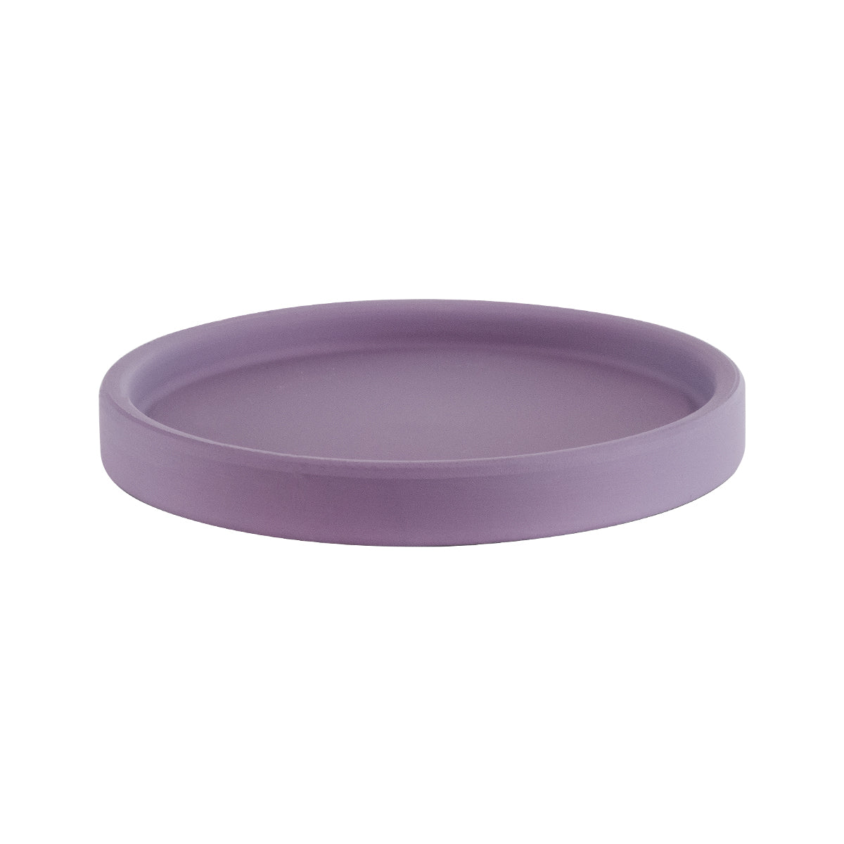 GloboStar® Artificial Garden BOGOTA 20500 Διακοσμητικό Κεραμικό Κασπώ Γλάστρα - Flower Pot Μωβ Φ14 x Υ15cm - ledmania.gr