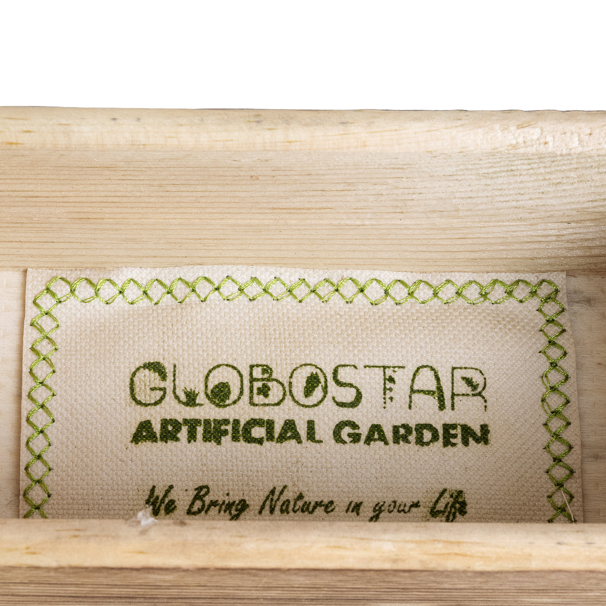 GloboStar® Artificial Garden ALSACE 20552 Κρεμαστό Διακοσμητικό Ξύλινο Κασπώ Γλάστρα - Flower Pot Καφέ Μ18 x Π7.5 x Υ27cm - ledmania.gr