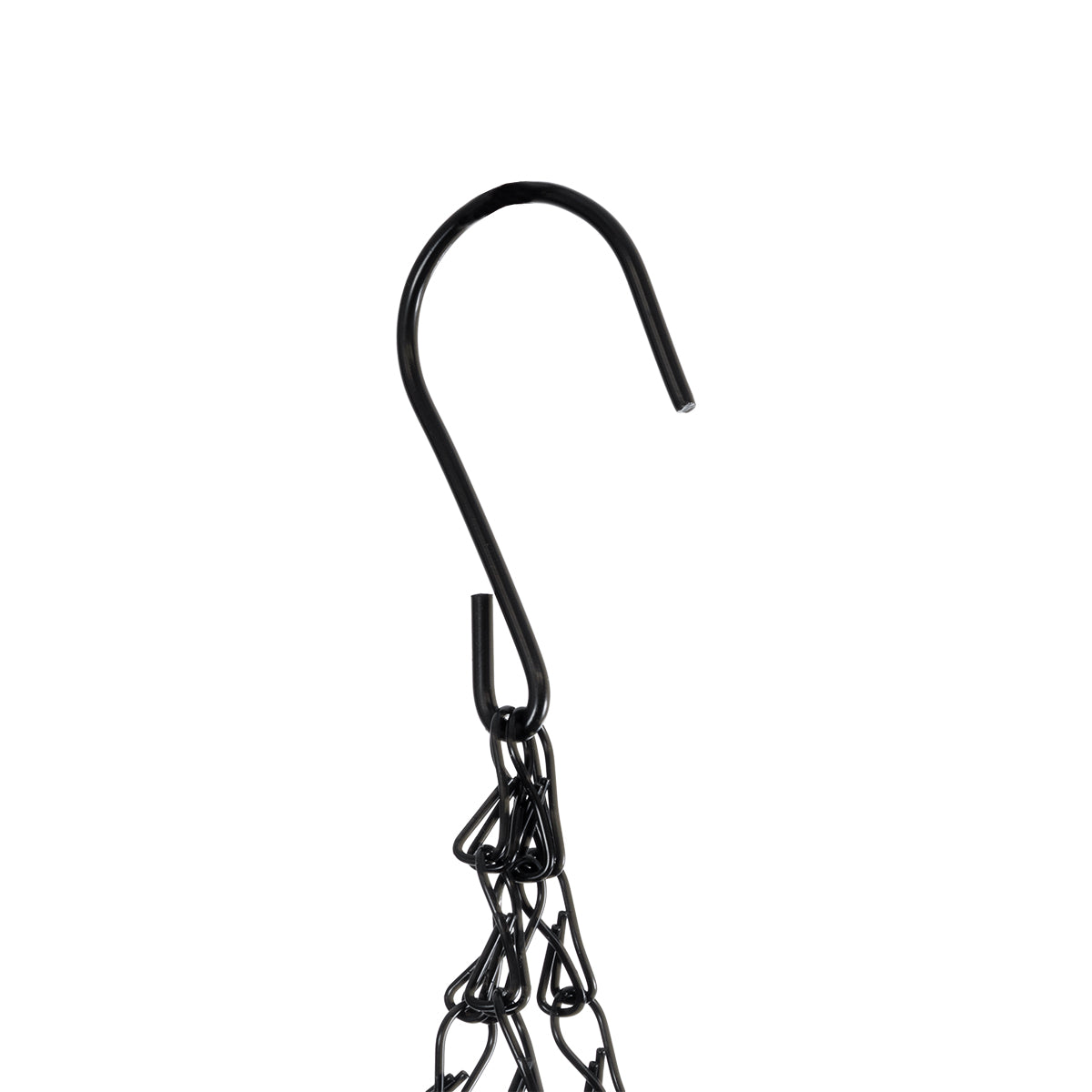 GloboStar® Artificial Garden SALAMINA 20560 Κρεμαστό Διακοσμητικό Κασπώ Γλάστρα - Flower Pot από Φλοιό Καρύδας Καφέ με Μαύρη Μεταλλική Βάση Φ25 x Υ14cm - ledmania.gr