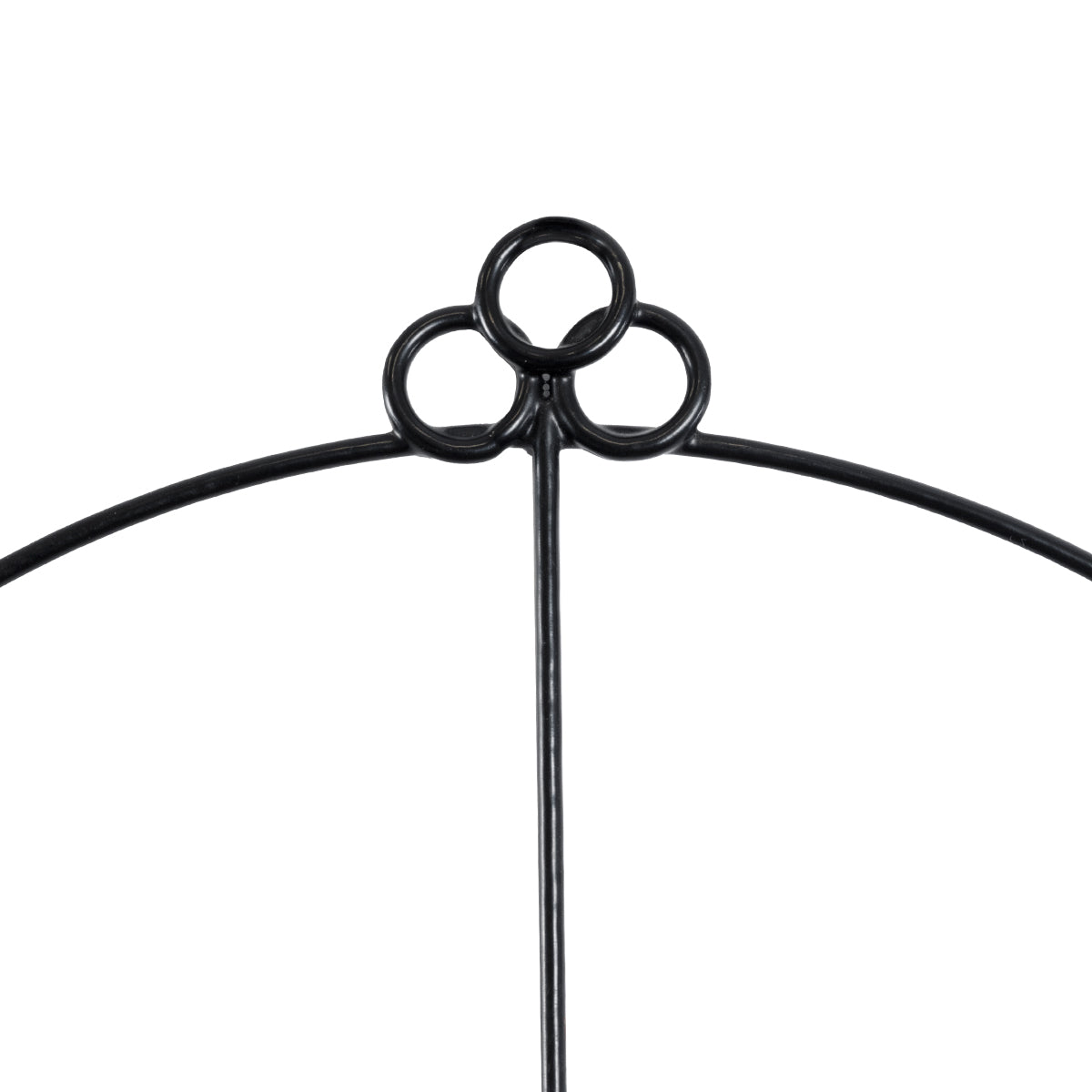 GloboStar® Artificial Garden KOUFONISIA 20562 Κρεμαστό Διακοσμητικό Κασπώ Γλάστρα - Flower Pot από Φλοιό Καρύδας Καφέ με Μαύρη Μεταλλική Βάση Φ30 x Υ33cm - ledmania.gr