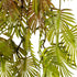 GloboStar® Artificial Garden HANGING FERN 20615 Τεχνητό Διακοσμητικό Κρεμαστό Φυτό Φτέρη Μ30 x Π10 x Υ90cm - ledmania.gr