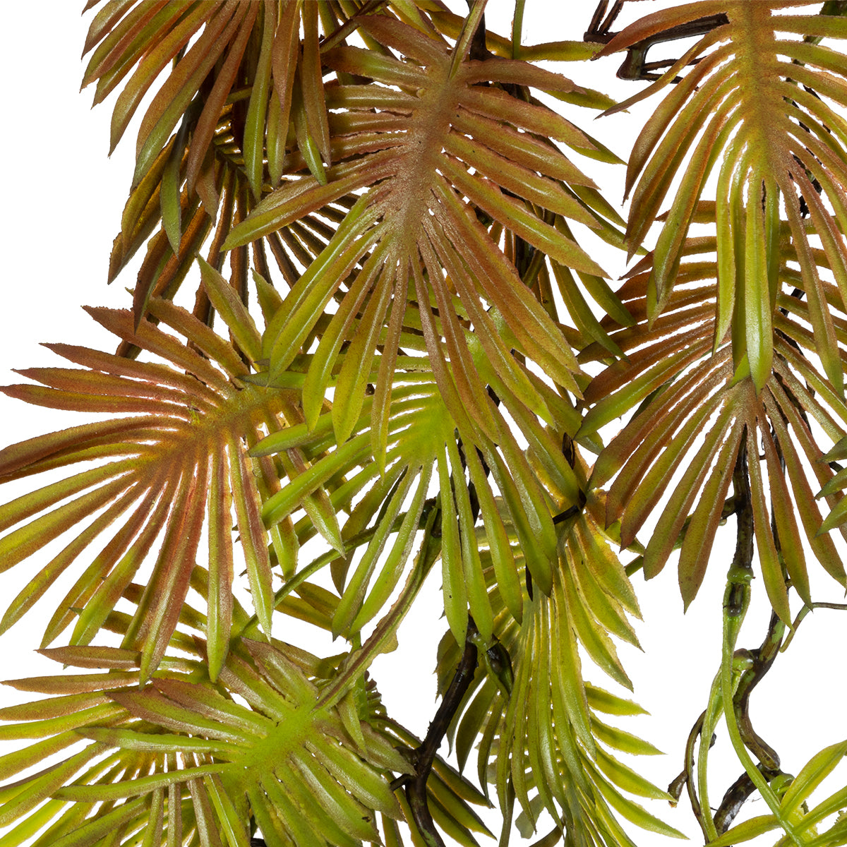 GloboStar® Artificial Garden HANGING FERN 20615 Τεχνητό Διακοσμητικό Κρεμαστό Φυτό Φτέρη Μ30 x Π10 x Υ90cm - ledmania.gr