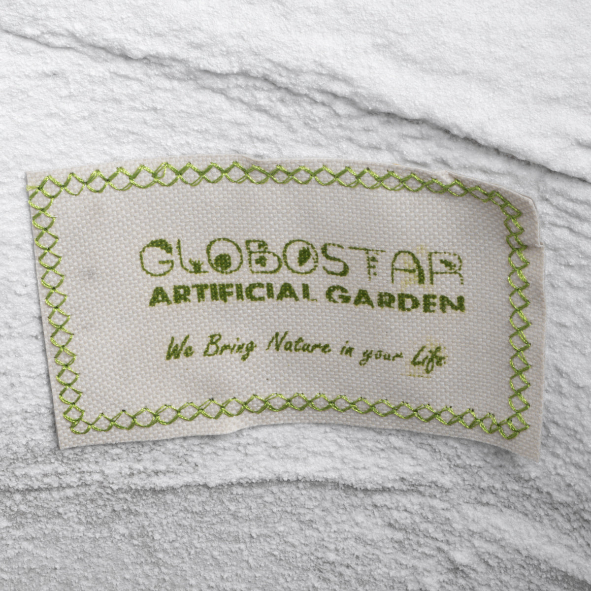 GloboStar® Artificial Garden VARENNA 20742 Επιδαπέδιο Πολυεστερικό Τσιμεντένιο Κασπώ Γλάστρα - Flower Pot Λευκό Φ36 x Υ32cm - ledmania.gr