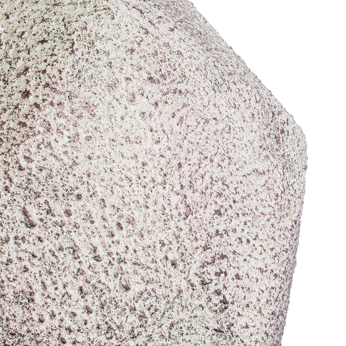 GloboStar® Artificial Garden BOROUGH 20781 Επιδαπέδιο Πολυεστερικό Τσιμεντένιο Κασπώ Γλάστρα - Flower Pot Λευκό - Μπεζ Μ38 x Π38 x Υ38cm - ledmania.gr