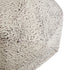 GloboStar® Artificial Garden BOROUGH 20782 Επιδαπέδιο Πολυεστερικό Τσιμεντένιο Κασπώ Γλάστρα - Flower Pot Λευκό - Μπεζ Μ30 x Π30 x Υ30cm - ledmania.gr
