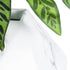 GloboStar® Artificial Garden BRIXTON 20783 Επιδαπέδιο Πολυεστερικό Τσιμεντένιο Κασπώ Γλάστρα - Flower Pot Λευκό Μ38 x Π38 x Υ38cm - ledmania.gr