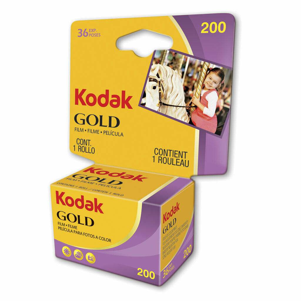 KODAK GOLD FILM 200 ISO 35mm (36 Exposures) - ledmania.gr