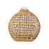 GloboStar® MANDY 35624 Διακοσμητικό Βάζο Γυάλινο Διάφανο με Μπαμπού Μ10.5 x Π4 x Υ11cm - ledmania.gr