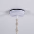 GloboStar® ALGERIA 36202 Boho - Μακραμέ - Macrame Κρεμαστό Φωτιστικό Οροφής Μονόφωτο 1 x E27 Πλεκτό Χειροποίητο Μπεζ Υφασμάτινο με Σχοινί D40 x H50cm - ledmania.gr
