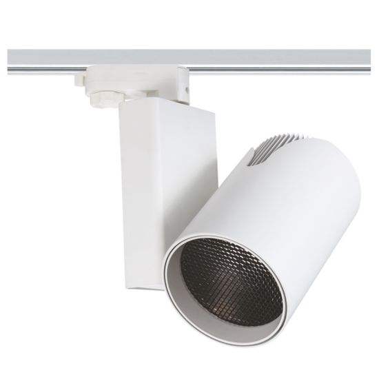 WHITE LED TRACK LIGHT 35W 4.000K 4WIRES 24° 2570LM 230V Ra80 - ledmania.gr