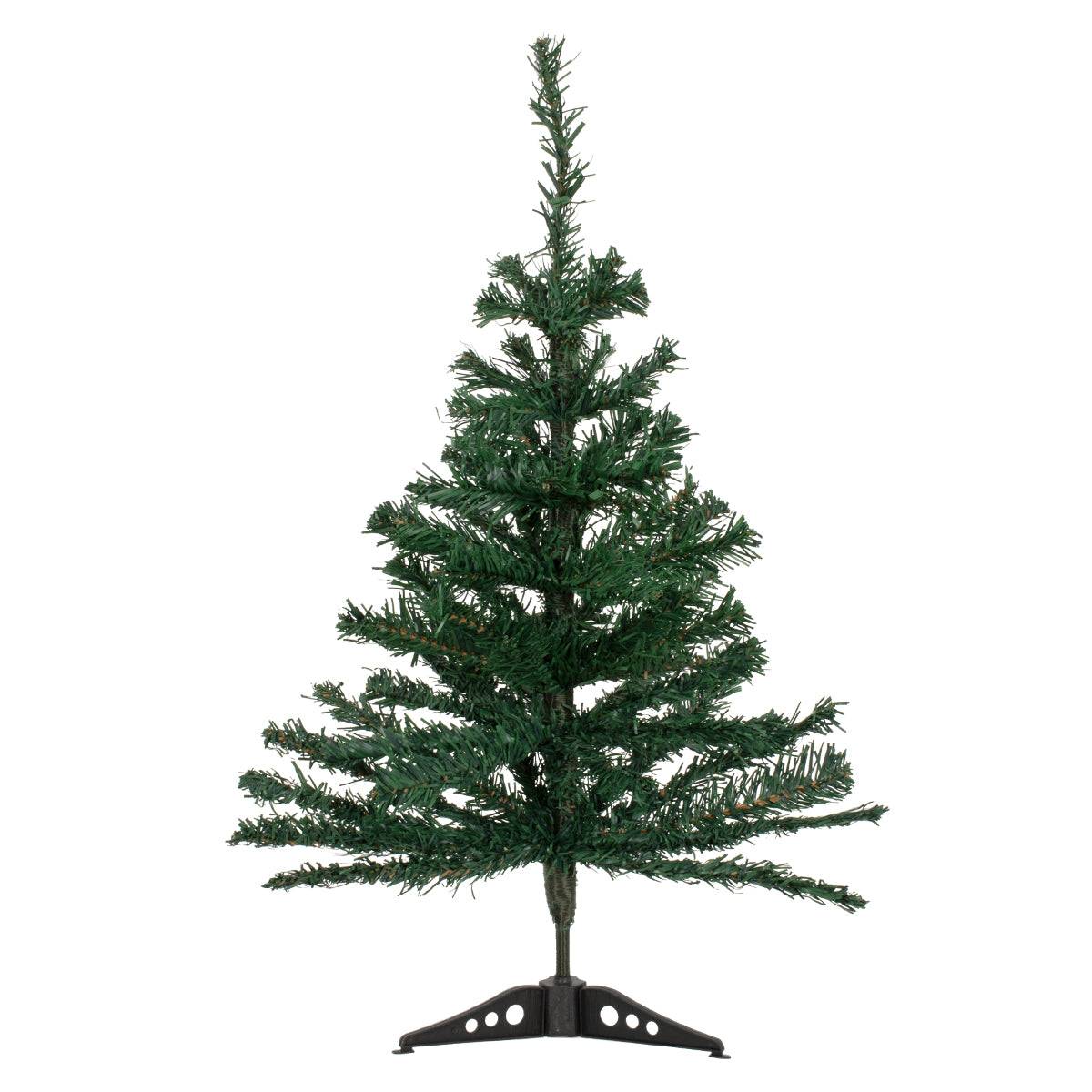 GloboStar® Crazy Christmas Χριστουγεννιάτικο Δέντρο SantaClaus Φ40 x Υ60εκ Πράσινο με Πλαστική Βάση - ledmania.gr