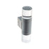UP-DOWN CLEAR 2W LED 3000K 230V GREY - ledmania.gr