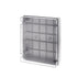380X300X120 SURF BOX TRANSARENT LID IP65 - ledmania.gr