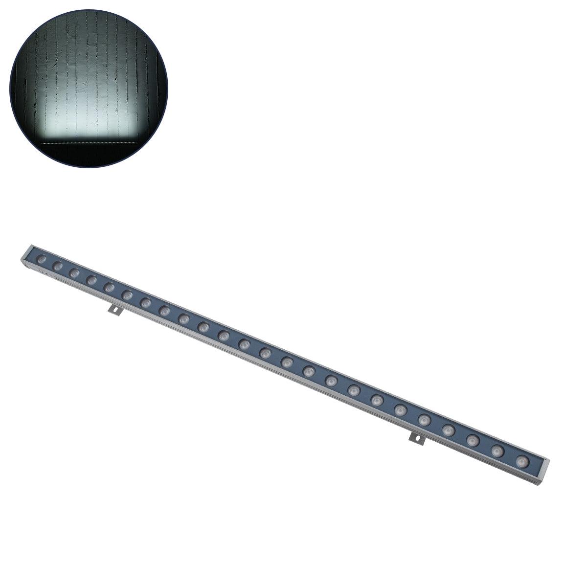 ZAIA S-90993 Μπάρα Φωτισμού Wall Washer LED 24W 4320lm 30° DC 24V Αδιάβροχο IP65 Μ100 x Π4 x Υ3cm Ψυχρό Λευκό 6000K - ledmania.gr