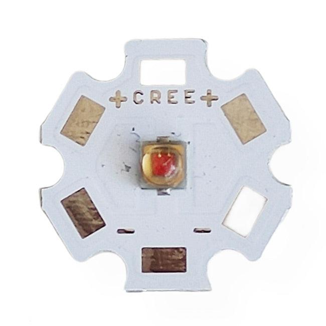 3W Cree LED XPE Υψηλής Ισχύος LED Chip-20mm  PCB Board-2-2.4vdc-Κοκκινο 620-625nm-1τεμ. - ledmania.gr