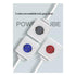 GloboStar® TRAVEL PowerCube PRO Certified 79646 Πολύπριζο 5 Θέσεων με 1.5m Kαλώδιο - 5 Πρίζες Ασφαλείας Childproof EU Schuko AC 220-240V Μ7.5 x Π11.5 x Υ7.5 - Λευκό με Μπλε - Max Load 3680W/16A - ledmania.gr