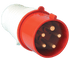 ΦΙΣ ΚΙΝΗΤΟ HT-045 125А IP44 3P+N+E 400V - ledmania.gr