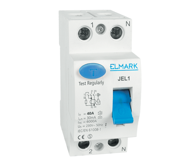 ΡΕΛΕ ΔΙΑΡΡΟΗΣ JEL1 2P 40A/300MA - ledmania.gr