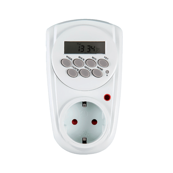 WEEKLY PLUG-IN DIGITAL TIMER EL-WDT-3 - ledmania.gr