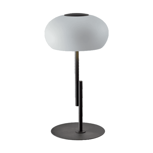 HENDRIX LED TABLE LAMP 11W 3000K BLACK/WHITE - ledmania.gr