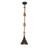 ROPE ΚΡΕΜΑΣΤΟ ΦΩΤΙΣΤΙΚΟ 1XE27 D160mm - ledmania.gr
