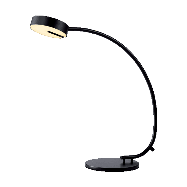 SENSO LED TABLE LAMP 8.5W 3000K MATTE BLACK - ledmania.gr