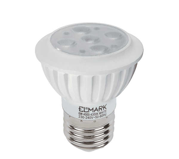 LED ΛΑΜΠΤΗΡΑΣ LED7 6W E27 230V ΛΕΥΚΟ - ledmania.gr