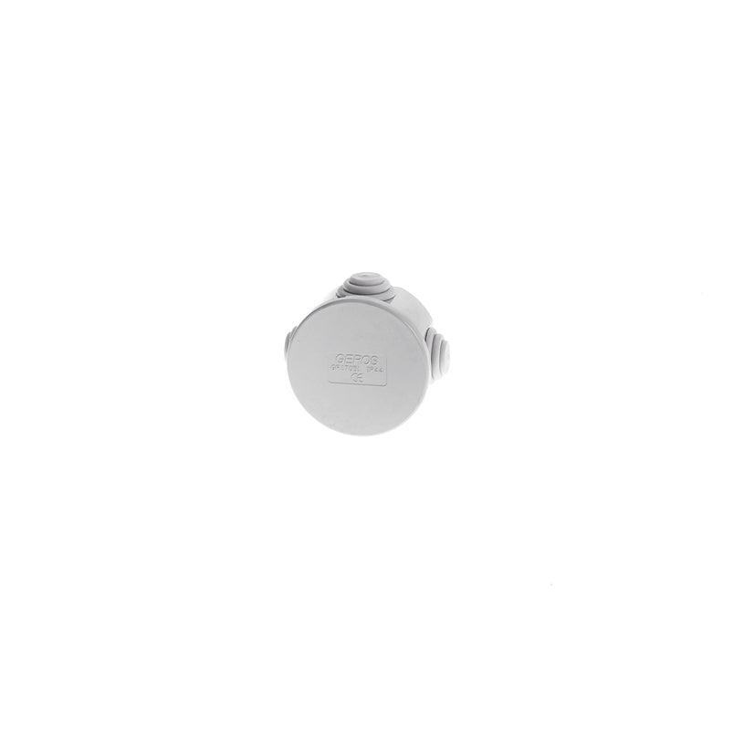 Φ68X40 SURF BOX 4 STEPPED GLANDS IP44 - ledmania.gr