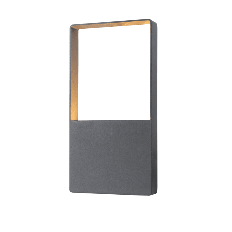 ^LED SMD WALL LUMINAIRE 4W 240LM 200° 230V AC 3.000K DARK GREY CRI80 IP54 30.000HRS - ledmania.gr