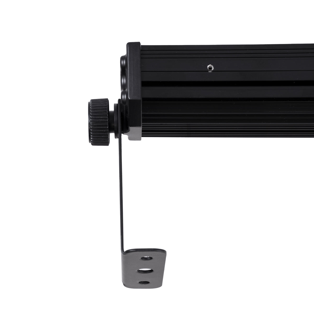 GloboStar® 51141 TRITON Επαγγελματική Μπάρα Φωτισμού Wall Washer LED 270W AC 230V - Spot 25° OSRAM LED Αδιάβροχη IP65 RGBW - Μαύρο - L102 x W11 x H17cm