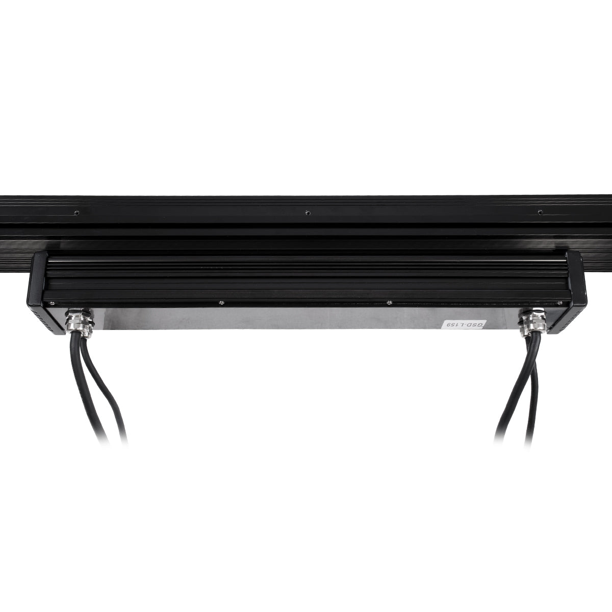 GloboStar® 51141 TRITON Επαγγελματική Μπάρα Φωτισμού Wall Washer LED 270W AC 230V - Spot 25° OSRAM LED Αδιάβροχη IP65 RGBW - Μαύρο - L102 x W11 x H17cm