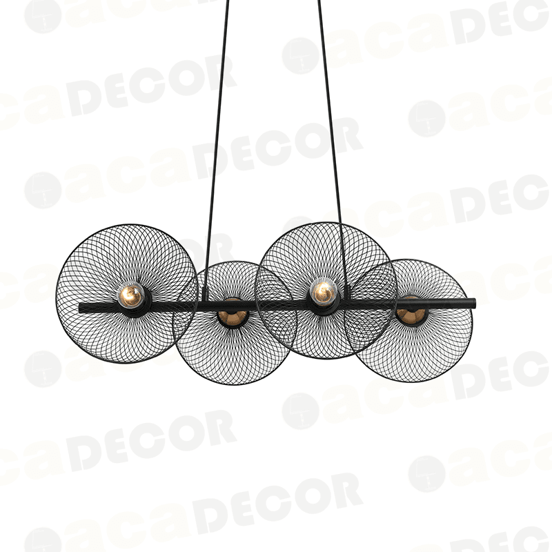 ^ΚΡΕΜΑΣΤΟ Φ/Σ 4ΧΕ27 ΜΑΥΡΟ ΜΕΤΑΛΛΙΚΟ 71Χ35ΧΗ119CM - ledmania.gr