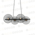 ^ΚΡΕΜΑΣΤΟ Φ/Σ 4ΧΕ27 ΜΑΥΡΟ ΜΕΤΑΛΛΙΚΟ 71Χ35ΧΗ119CM - ledmania.gr