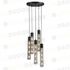 ^ΚΡΕΜΑΣΤΟ Φ/Σ 5ΧΕ27 ΜΑΥΡΟ ΜΕΤΑΛΛΙΚΟ D35XH120CM - ledmania.gr