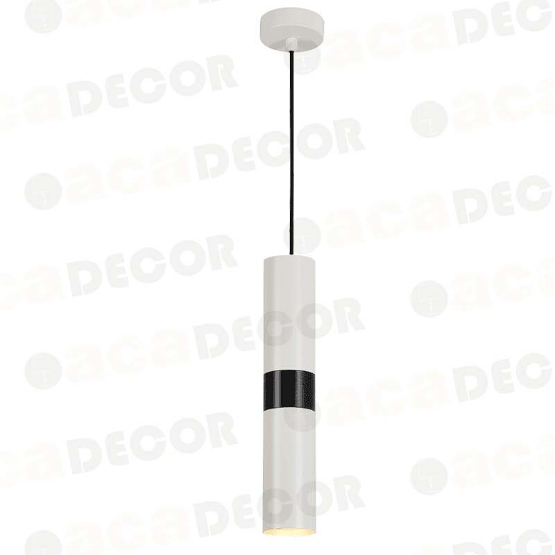 ^ΚΡΕΜΑΣΤΟ Φ/Σ 1XGU10 ΛΕΥΚΟ ΜΕΤΑΛΛΙΚΟ D8XH120CM - ledmania.gr