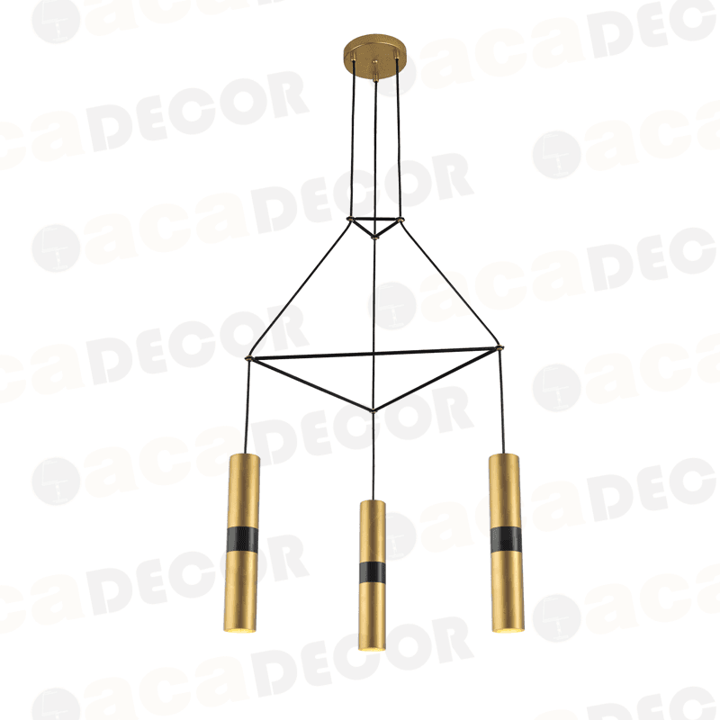 ^ΚΡΕΜΑΣΤΟ Φ/Σ 3XGU10 ΟΡΕΙΧΑΛΚΟ ΜΕΤΑΛΛΙΚΟ 56X49XH150CM - ledmania.gr