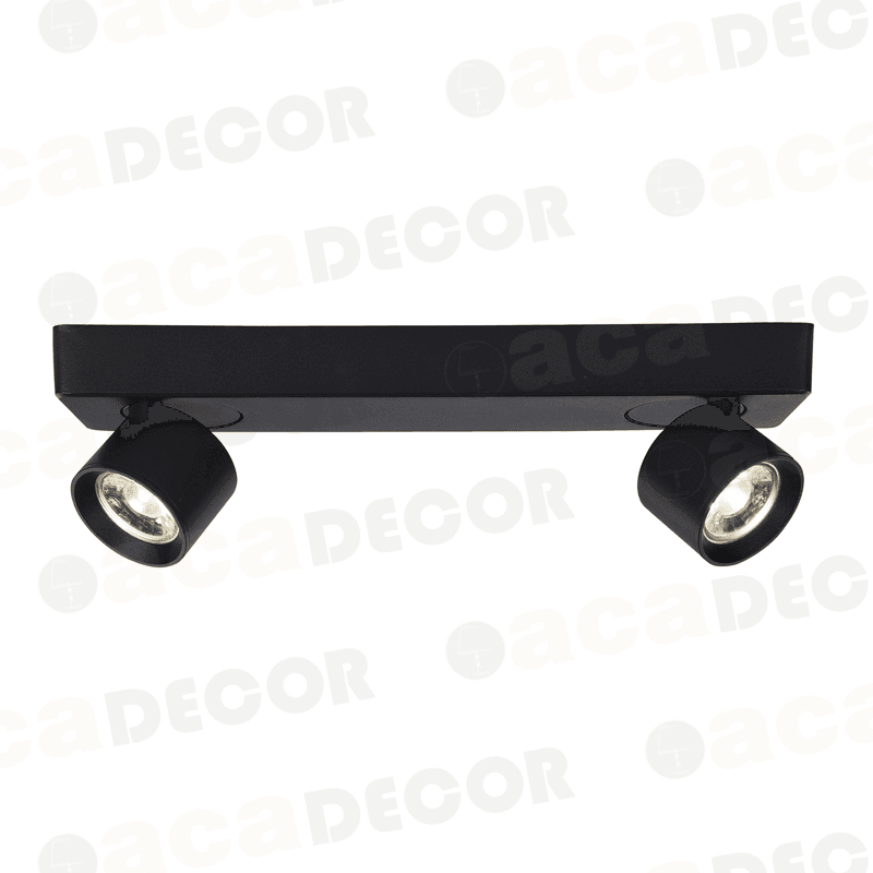 ^ΕΠΙΤΟΙΧΟ Φ/Σ LED 10W COB 80° 3000K 800LM ΜΑΥΡΟ ΑΛΟΥΜΙΝΙΟ 32X7XH10CM - ledmania.gr
