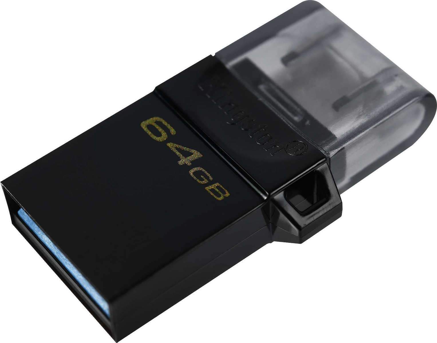 KINGSTON DATATRAVELER MICRODUO G2 64GB USB 3.0 DTDUO3G2/64GB - ledmania.gr